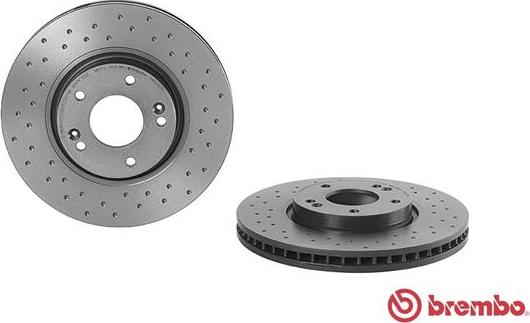 Brembo 09.A532.1X - Discofreno www.autoricambit.com