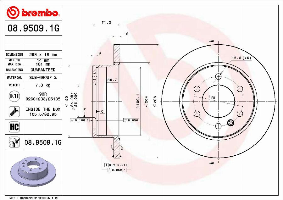 Brembo KT 10 028 - Kit freno, Freno a disco www.autoricambit.com