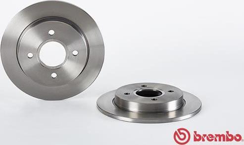 Brembo 08.4931.24 - Discofreno www.autoricambit.com