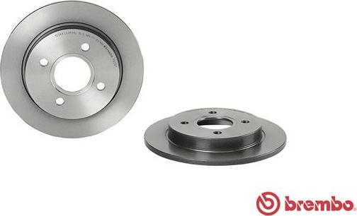 Brembo 08.4931.21 - Discofreno www.autoricambit.com