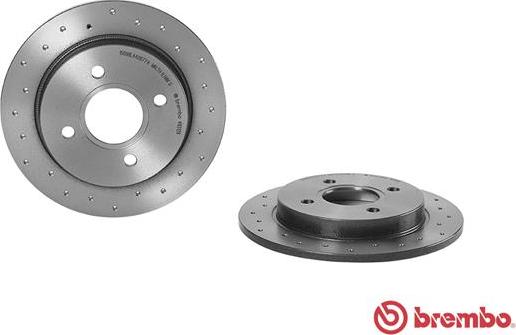 Brembo 08.4931.2X - Discofreno www.autoricambit.com