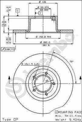 Remsa 6223.00 - Discofreno www.autoricambit.com