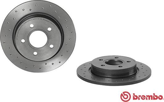 Brembo 08.A725.1X - Discofreno www.autoricambit.com