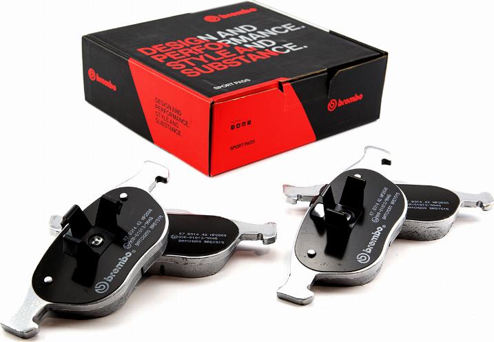 Brembo 07.B314.42 - Kit pastiglie freno per elevate prestazioni www.autoricambit.com