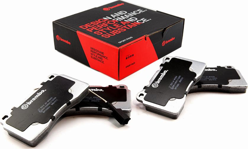 Brembo 07.B314.64 - Kit pastiglie freno per elevate prestazioni www.autoricambit.com