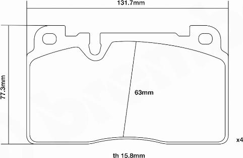 Brembo 07.B314.89 - Kit pastiglie freno per elevate prestazioni www.autoricambit.com