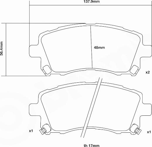 Brembo 07.B314.23 - Kit pastiglie freno per elevate prestazioni www.autoricambit.com