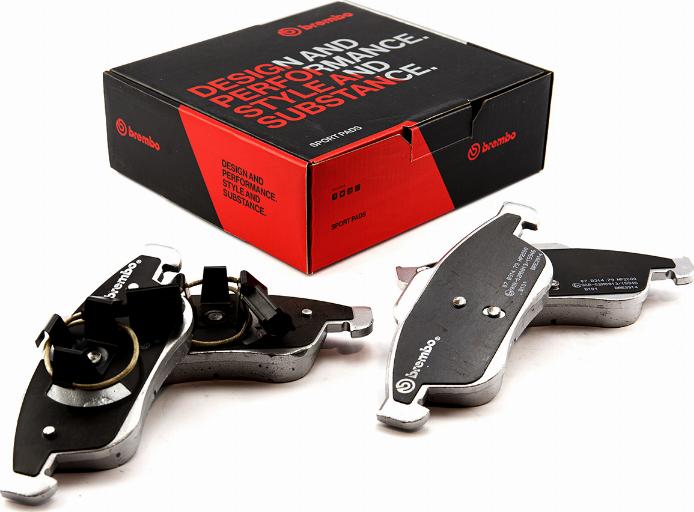 Brembo 07.B314.79 - Kit pastiglie freno per elevate prestazioni www.autoricambit.com