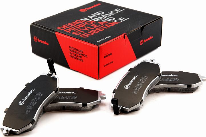 Brembo 07.B314.73 - Kit pastiglie freno per elevate prestazioni www.autoricambit.com