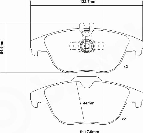 Brembo 07.B315.65 - Kit pastiglie freno per elevate prestazioni www.autoricambit.com