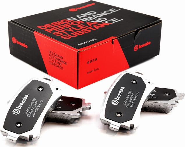 Brembo 07.B315.00 - Kit pastiglie freno per elevate prestazioni www.autoricambit.com