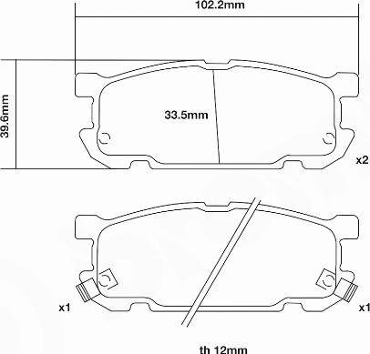 Brembo 07.B315.08 - Kit pastiglie freno per elevate prestazioni www.autoricambit.com