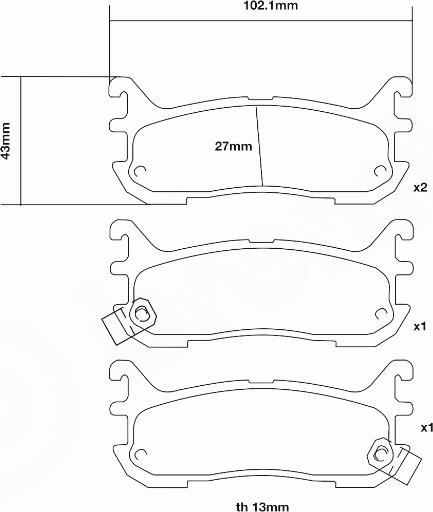 Brembo 07.B315.07 - Kit pastiglie freno per elevate prestazioni www.autoricambit.com