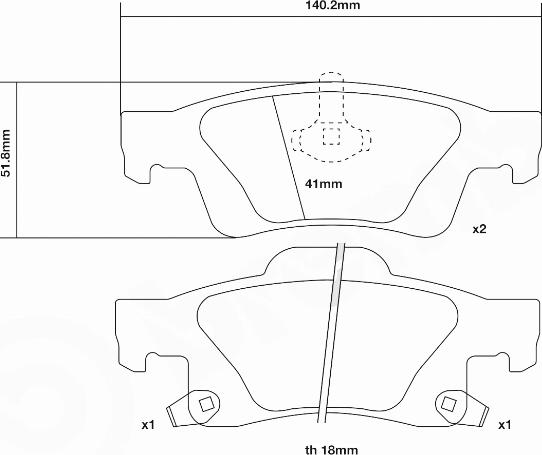 Brembo 07.B315.83 - Kit pastiglie freno per elevate prestazioni www.autoricambit.com