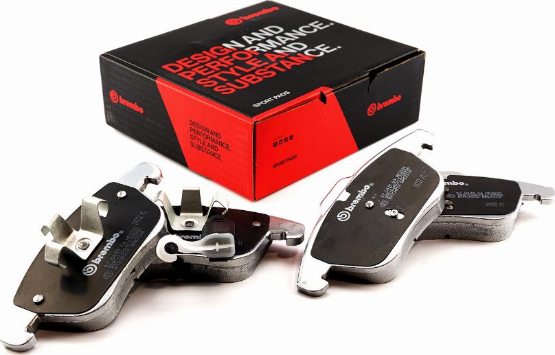 Brembo 07.D435.04 - Kit pastiglie freno per elevate prestazioni www.autoricambit.com