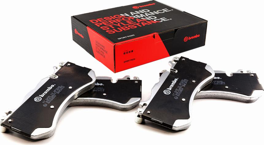 Brembo 07.D435.19 - Kit pastiglie freno per elevate prestazioni www.autoricambit.com