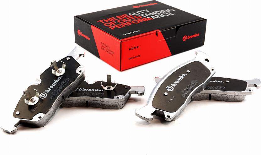 Brembo 07.D435.12 - Kit pastiglie freno per elevate prestazioni www.autoricambit.com