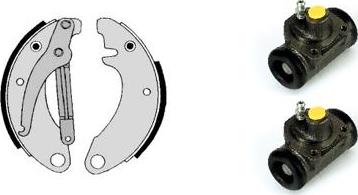 Brembo H 61 010 - Kit freno, freni a tamburo www.autoricambit.com