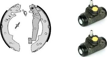 Brembo H 61 018 - Kit freno, freni a tamburo www.autoricambit.com