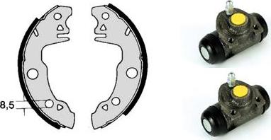 Brembo H 61 027 - Kit freno, freni a tamburo www.autoricambit.com