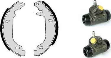 Brembo H 68 039 - Kit freno, freni a tamburo www.autoricambit.com