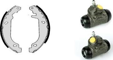 Brembo H 68 035 - Kit freno, freni a tamburo www.autoricambit.com