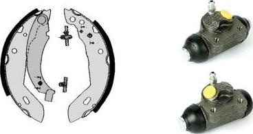 Brembo H 68 024 - Kit freno, freni a tamburo www.autoricambit.com