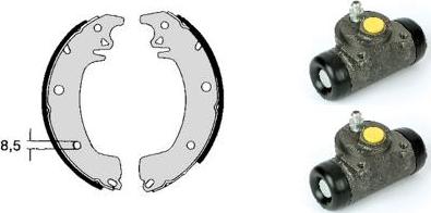 Brembo H 68 028 - Kit freno, freni a tamburo www.autoricambit.com