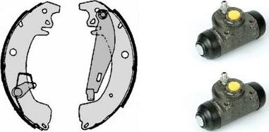 Brembo H 68 022 - Kit freno, freni a tamburo www.autoricambit.com