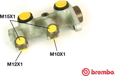 Brembo M 59 034 - Cilindro maestro del freno www.autoricambit.com