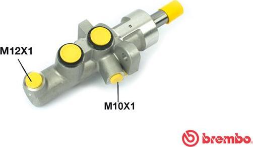 Brembo M 50 002 - Cilindro maestro del freno www.autoricambit.com