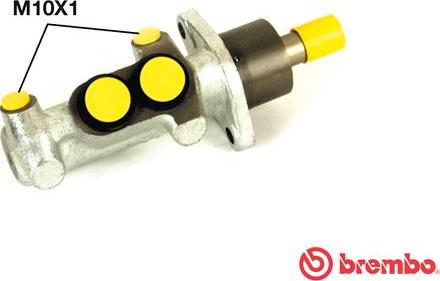 Brembo M 61 040 - Cilindro maestro del freno www.autoricambit.com