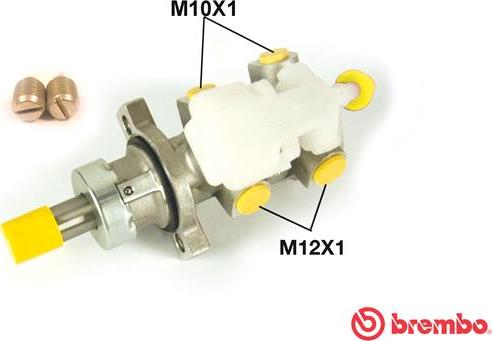 Brembo M 85 025 - Cilindro maestro del freno www.autoricambit.com