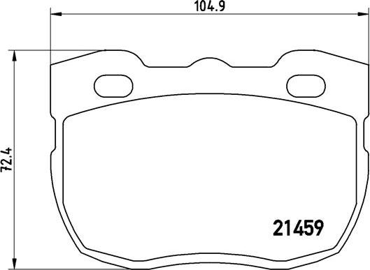 Brembo P 99 001 - Kit pastiglie freno, Freno a disco www.autoricambit.com