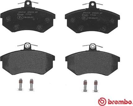 Brembo P 99 026 - Kit pastiglie freno, Freno a disco www.autoricambit.com