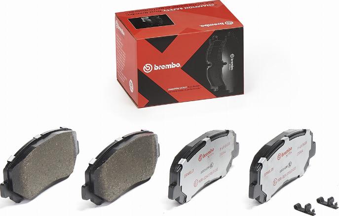 Brembo P 49 045X - Kit pastiglie freno, Freno a disco www.autoricambit.com