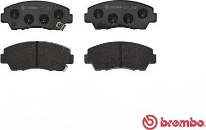 Brembo P 49 014 - Kit pastiglie freno, Freno a disco www.autoricambit.com