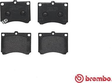 Brembo P 49 011 - Kit pastiglie freno, Freno a disco www.autoricambit.com