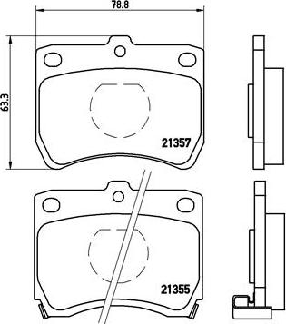 Brembo P 49 013 - Kit pastiglie freno, Freno a disco www.autoricambit.com