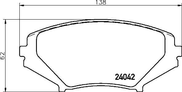 Brembo P 49 034 - Kit pastiglie freno, Freno a disco www.autoricambit.com