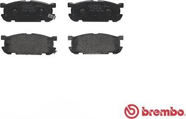 Brembo P 49 030 - Kit pastiglie freno, Freno a disco www.autoricambit.com