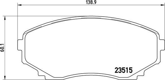 Brembo P 49 028 - Kit pastiglie freno, Freno a disco www.autoricambit.com