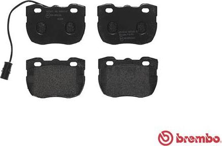 Brembo P 44 004 - Kit pastiglie freno, Freno a disco www.autoricambit.com