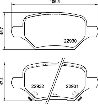 Brembo P 59 099 - Kit pastiglie freno, Freno a disco www.autoricambit.com