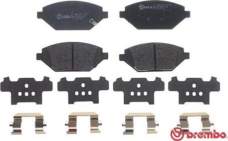 Brembo P 59 093 - Kit pastiglie freno, Freno a disco www.autoricambit.com