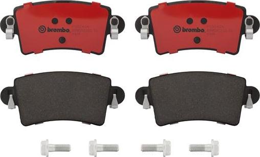 Brembo P59040N - Kit pastiglie freno, Freno a disco www.autoricambit.com