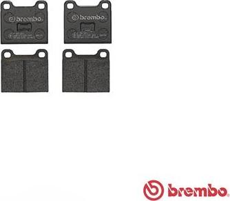 Brembo P 59 001 - Kit pastiglie freno, Freno a disco www.autoricambit.com