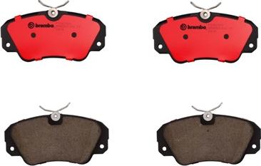 Brembo P59016N - Kit pastiglie freno, Freno a disco www.autoricambit.com