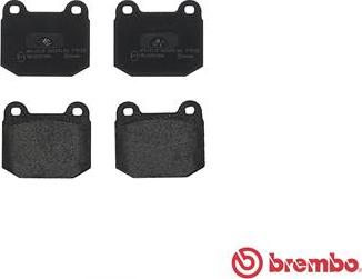 Brembo P 59 025 - Kit pastiglie freno, Freno a disco www.autoricambit.com