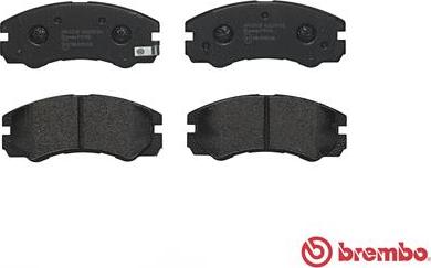 Brembo P 59 020 - Kit pastiglie freno, Freno a disco www.autoricambit.com